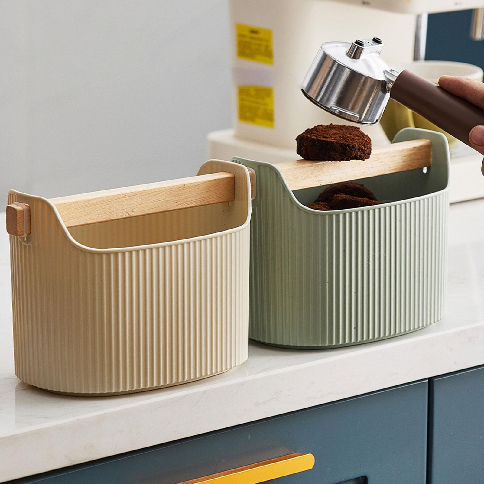 Coffee Knock Box - Espresso Atık Kutusu Çıkarılabilir Espresso Kovası