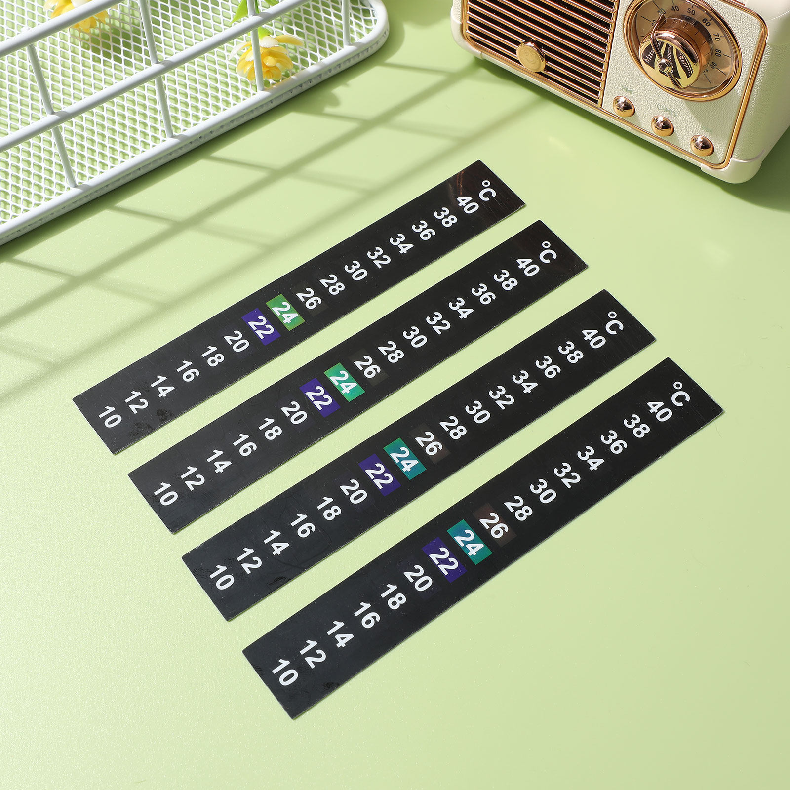 10 adet Sıcaklık Şeridi Termom - Temperature Strip Thermometer incelemesi ve fiyatı