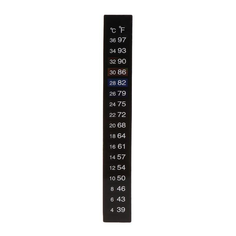 10 paket Akvaryum Termometre E - Temperature Strip Thermometer incelemesi ve fiyatı