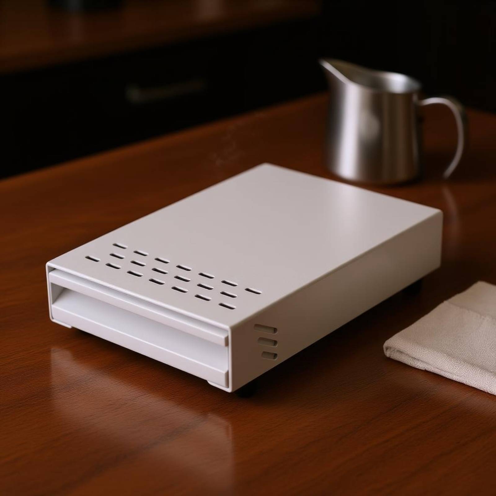 Çekmeceli Kahve Telvesi Kutusu - Coffee Knock Box incelemesi ve fiyatı