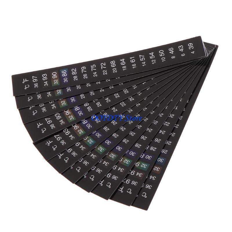 367A 10 PCS Betta Sticker Term - Temperature Strip Thermometer incelemesi ve fiyatı