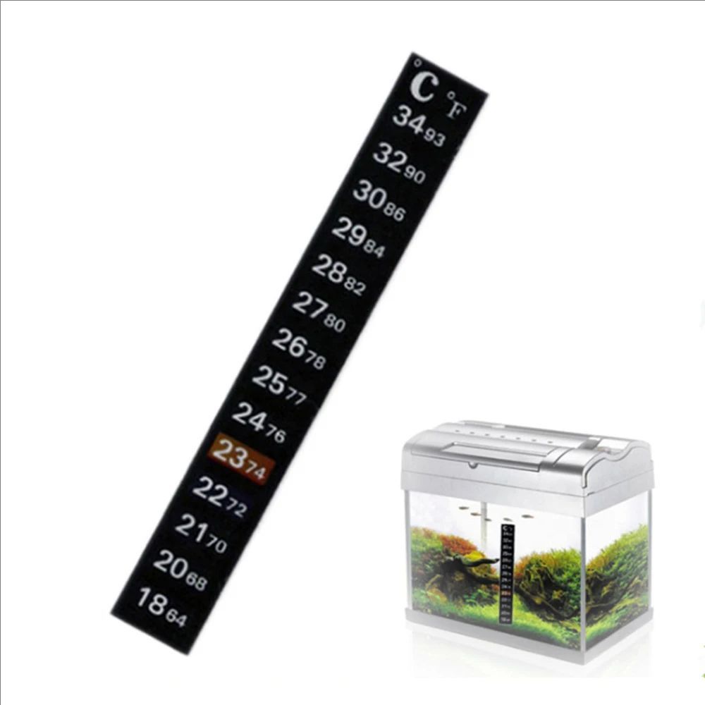 5 adet/10 adet akvaryum balık  - Temperature Strip Thermometer incelemesi ve fiyatı