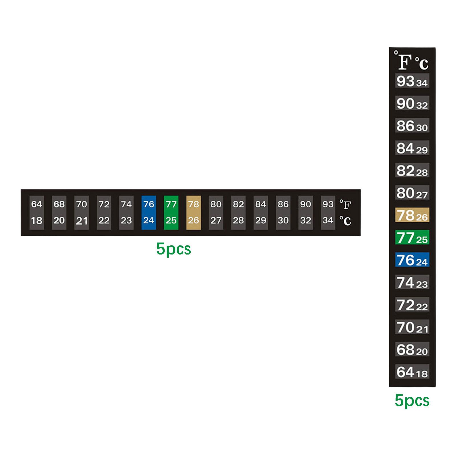 6x5x Akvaryum Termometre Etike - Temperature Strip Thermometer incelemesi ve fiyatı