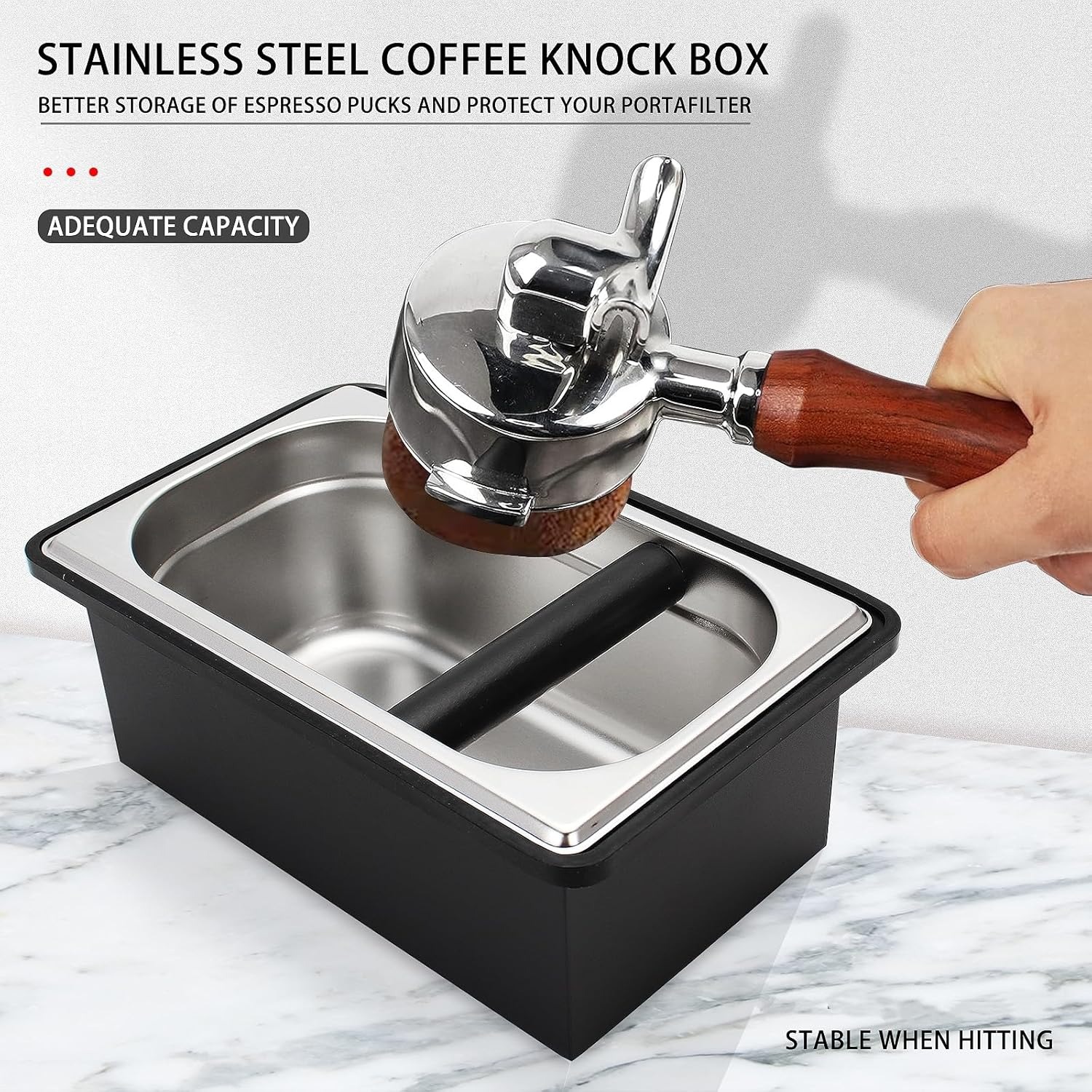Kahve Atık Kutusu Espresso Atı - Coffee Knock Box incelemesi ve fiyatı