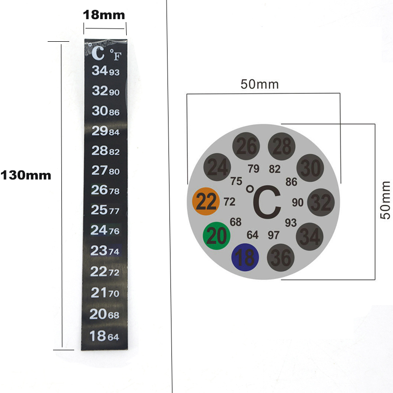 1 adet 2 adet akvaryum balık t - Temperature Strip Thermometer incelemesi ve fiyatı